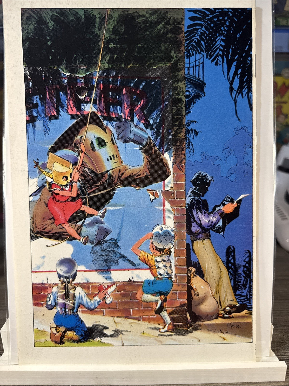 The Rocketeer Special Edition #1 Eclipse 1984 NM Betty Page Dave Stevens BRONZE