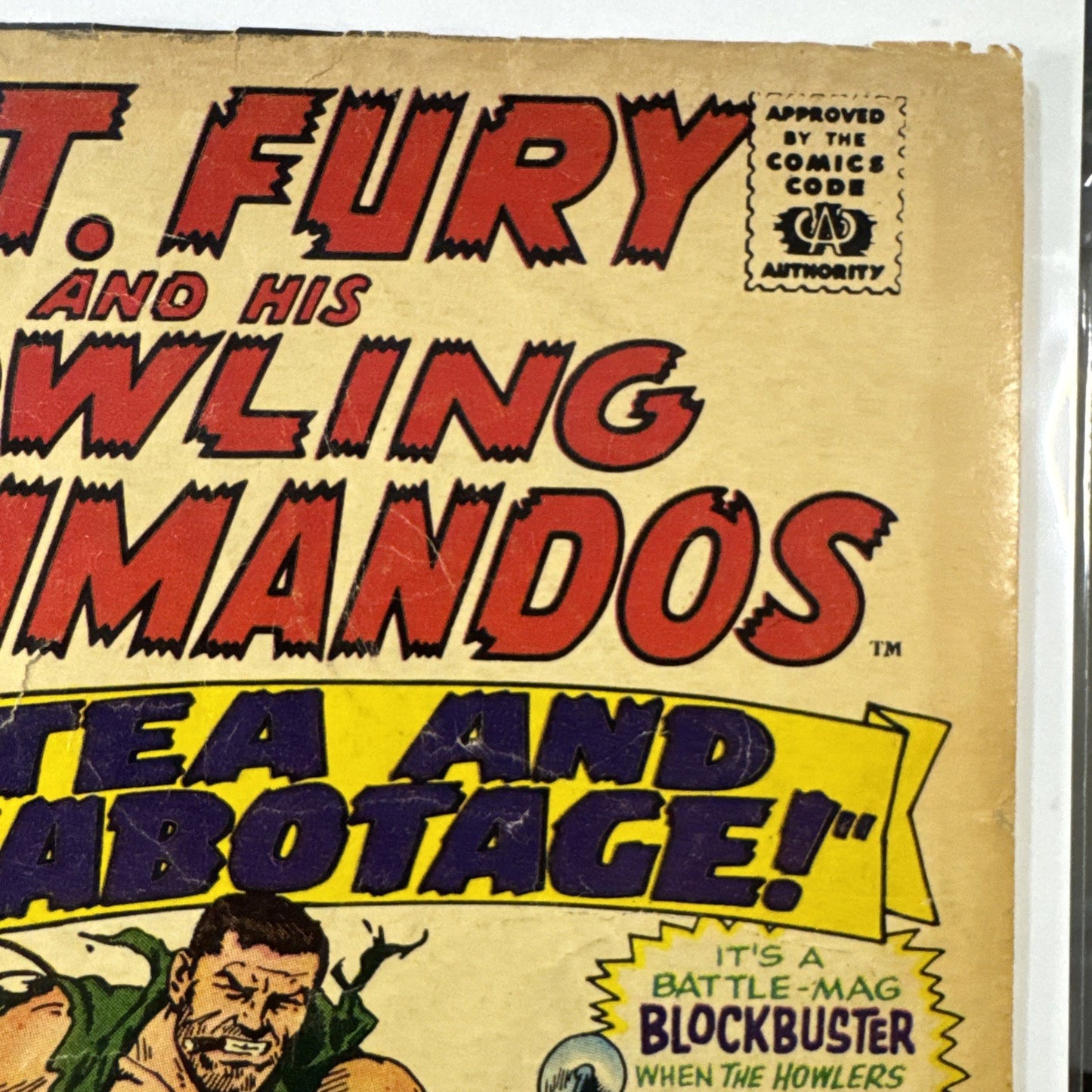 Sgt. Fury and his Howling Commandos #47 (Marvel Comics October 1967) SILVER