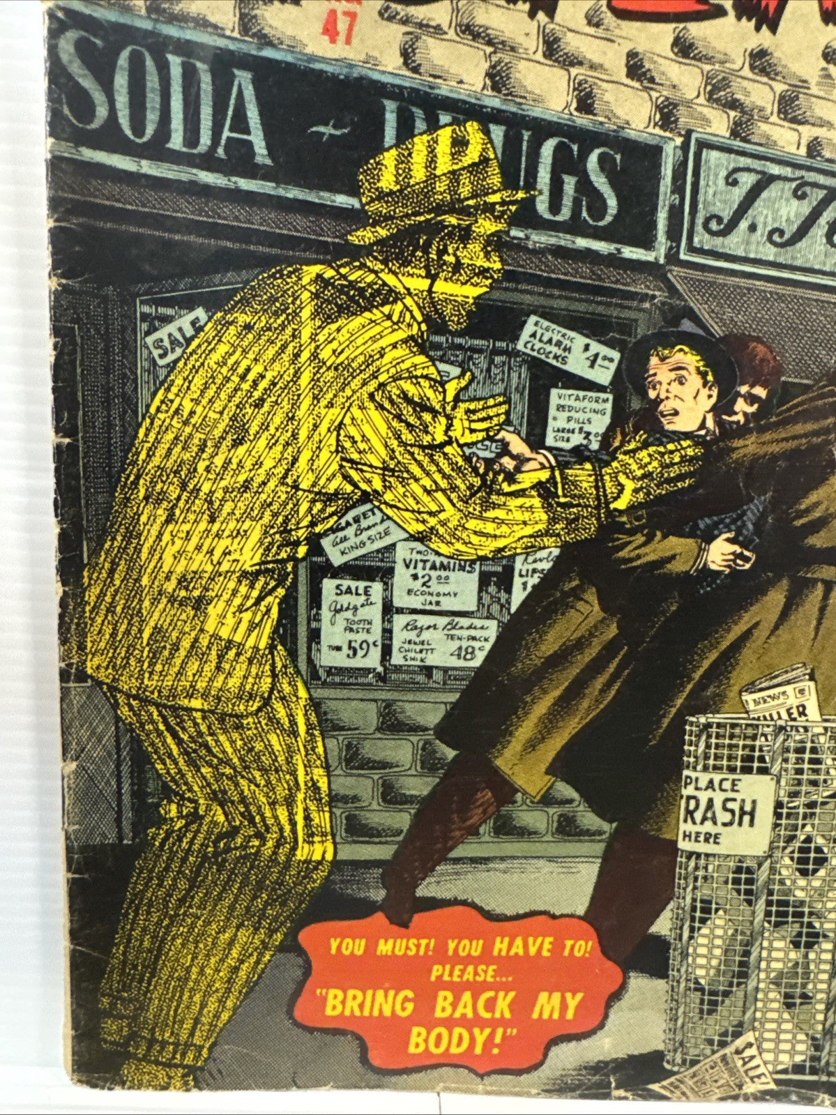 Journey into Mystery #47 (Atlas Comics 1957) Pre-Hero Marvel Rare SILVER VG+/F-