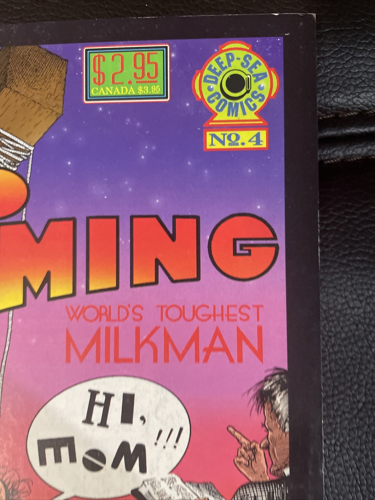 Reid Fleming World's Toughest Milkman #4 F/VF Cult Classic Deep Sea Comics 1988