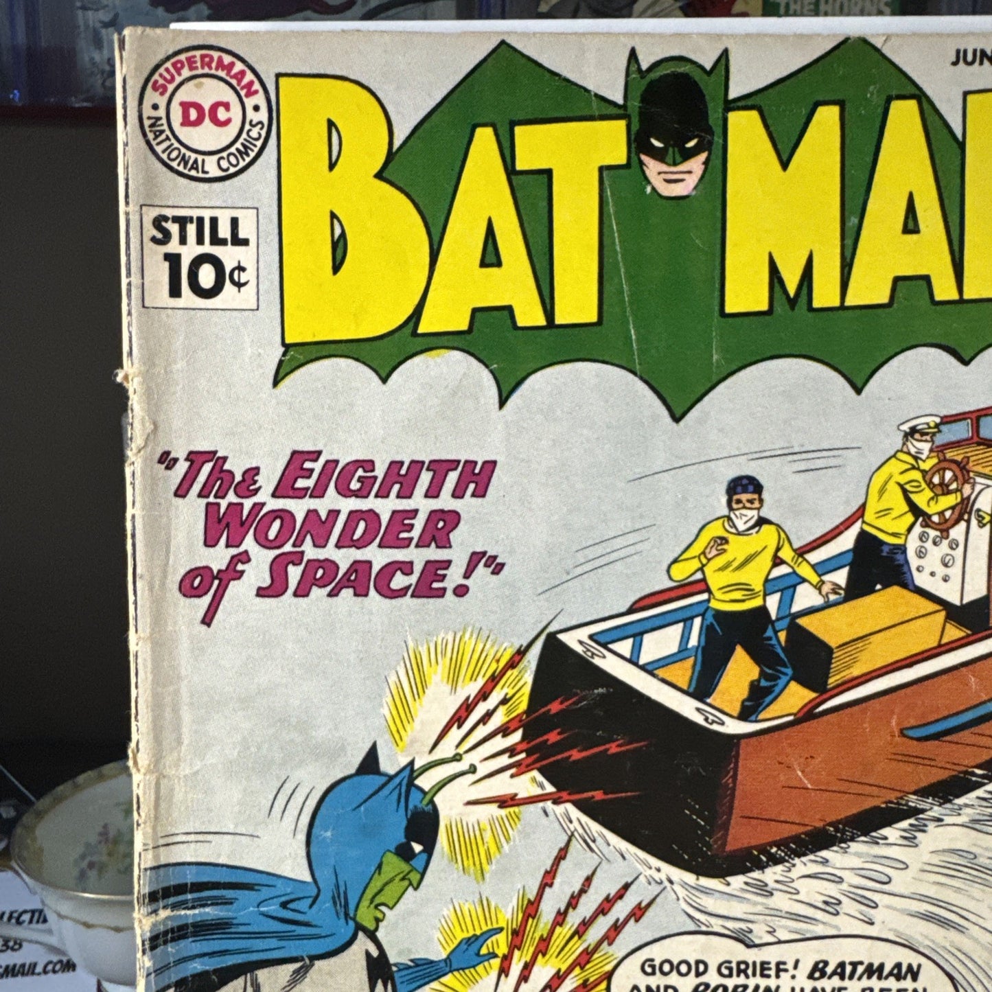 Batman # 140 (June 1961) Moldoff Cover, Batwoman, Superman, Joker, Bat-Hound