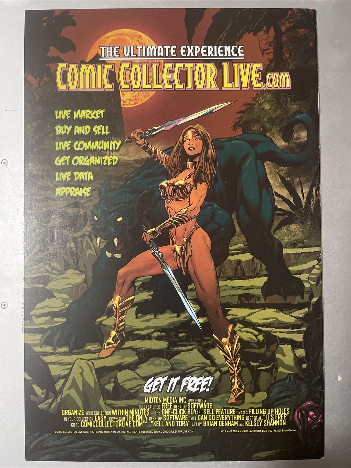 Justice Society of America #9 Alex Ross Power Girl 2007 DC Comics NM LOVE ITTT!