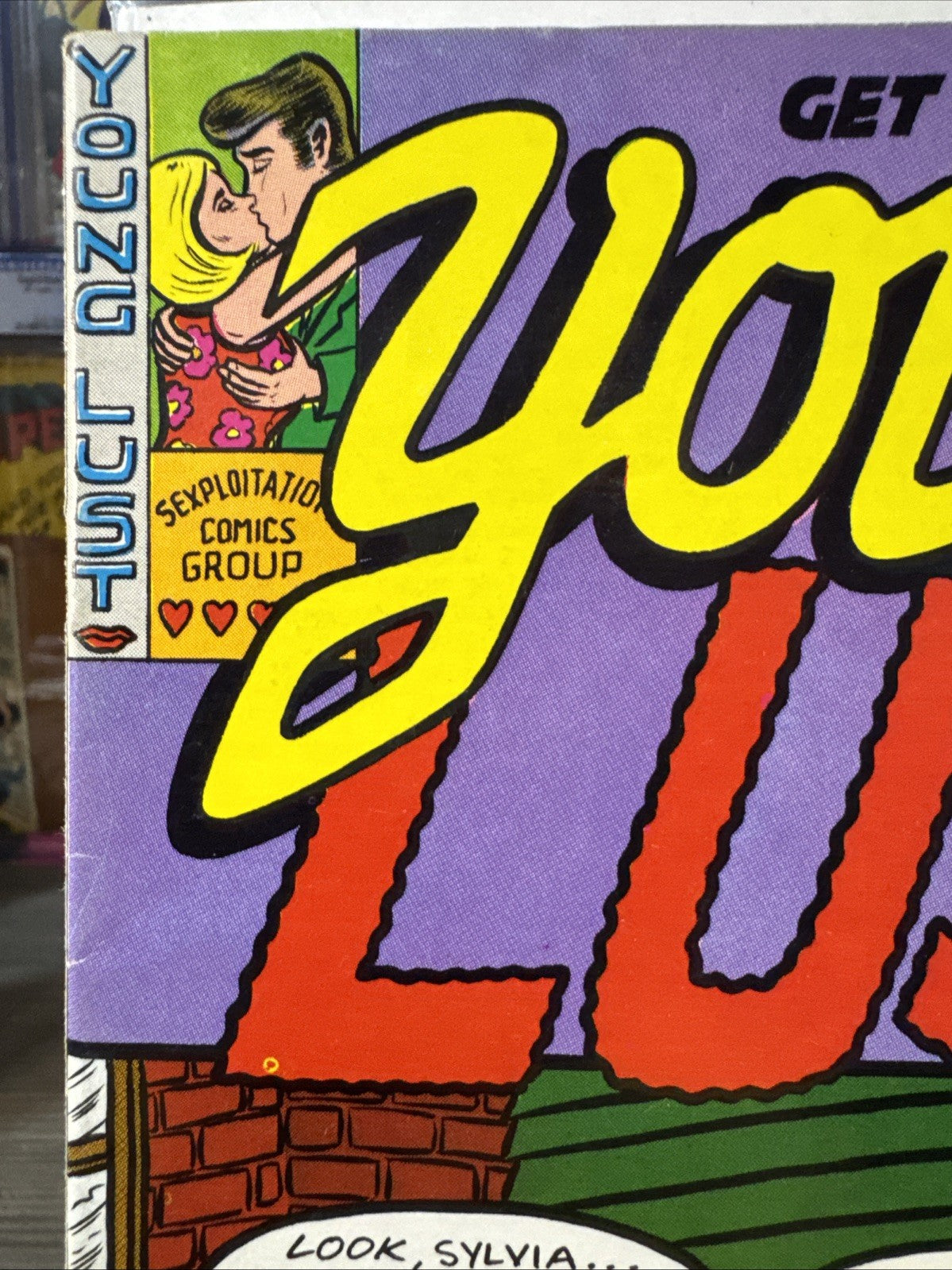 YOUNG LUST #2 1st Print Justin Green VF+/NM- UNDERGROUND Rare Print Mint 1971