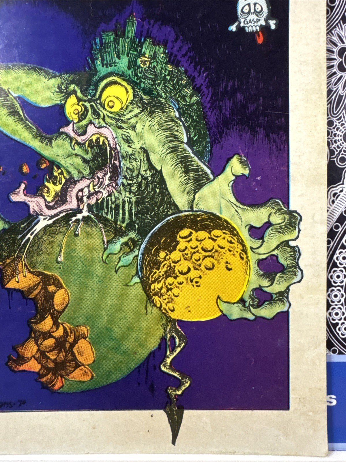 SLOW DEATH FUNNIES #1 CRUMB AND OTHERS 2nd PRINTING 1970 UNDERGROUND BRONZE