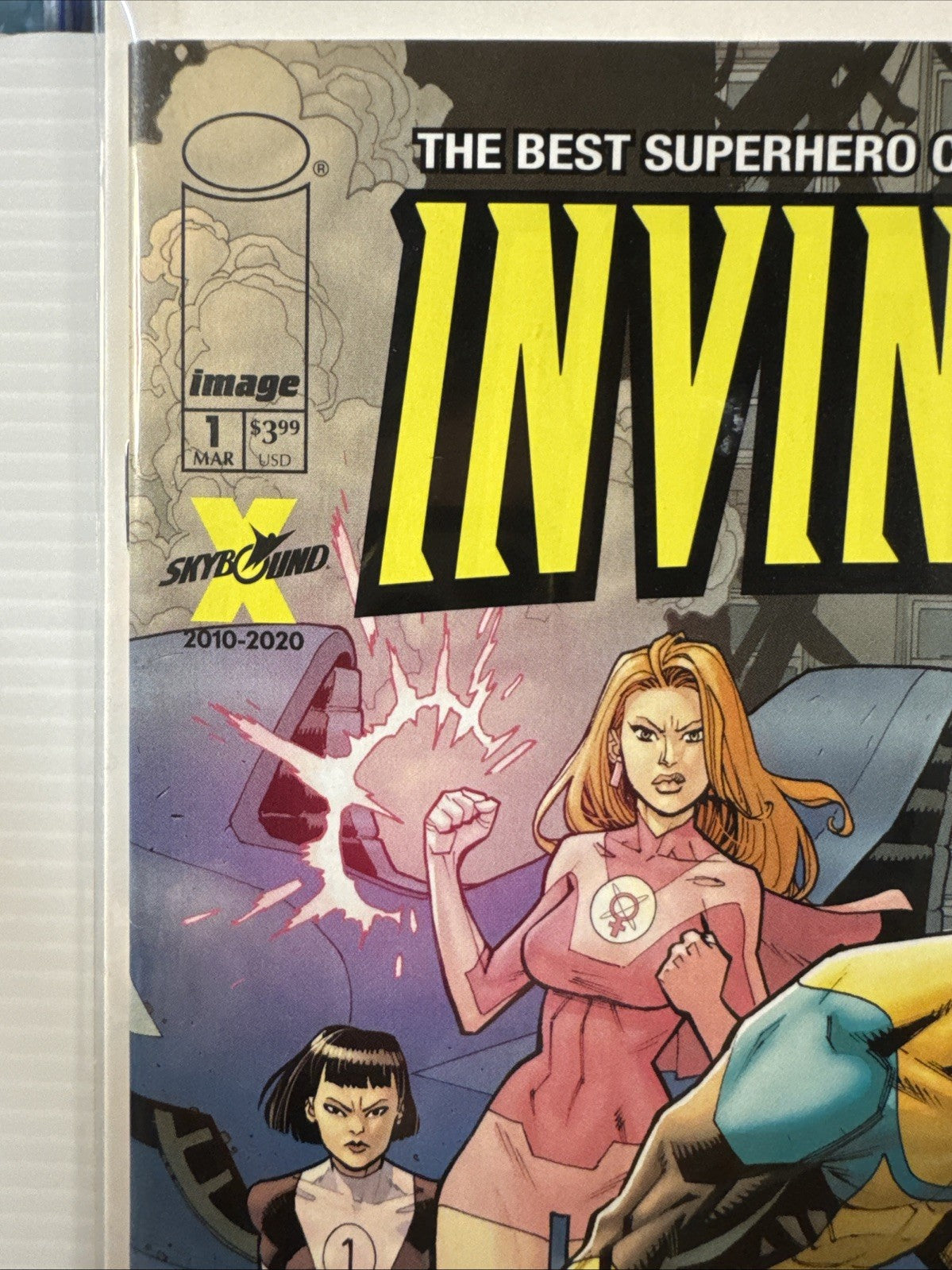 Invincible #1 Amazon Animated Series Promo (Image Comics Malibu Comics March...