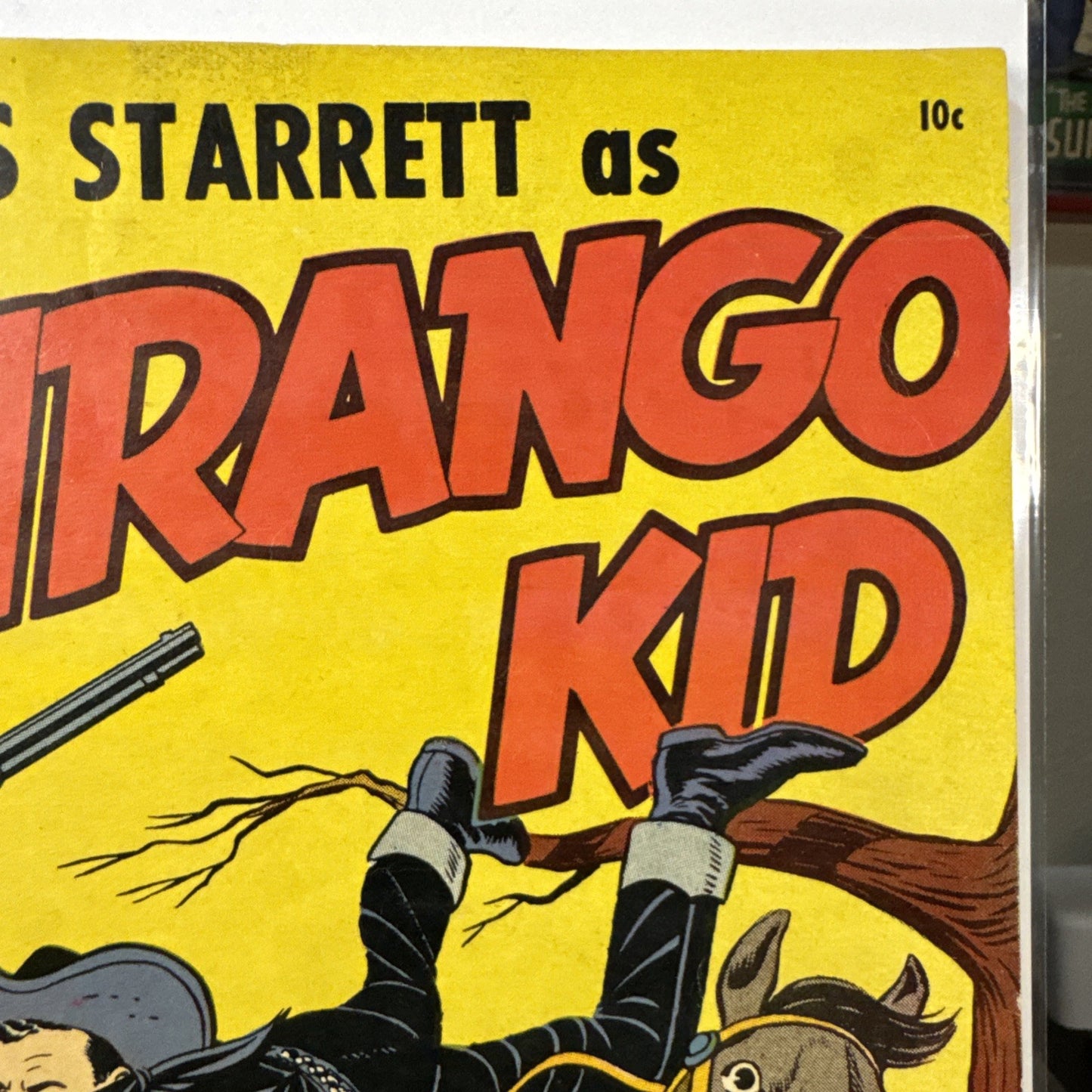 Charles Starrett As the Durango Kid #25 (Magazine Ent Sept-Oct Gorgeous GOLDEN
