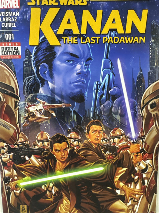 Kanan the Last Padawan #1 Mark Brooks Cover (Marvel 2015) STAR WARS KEY MODERN