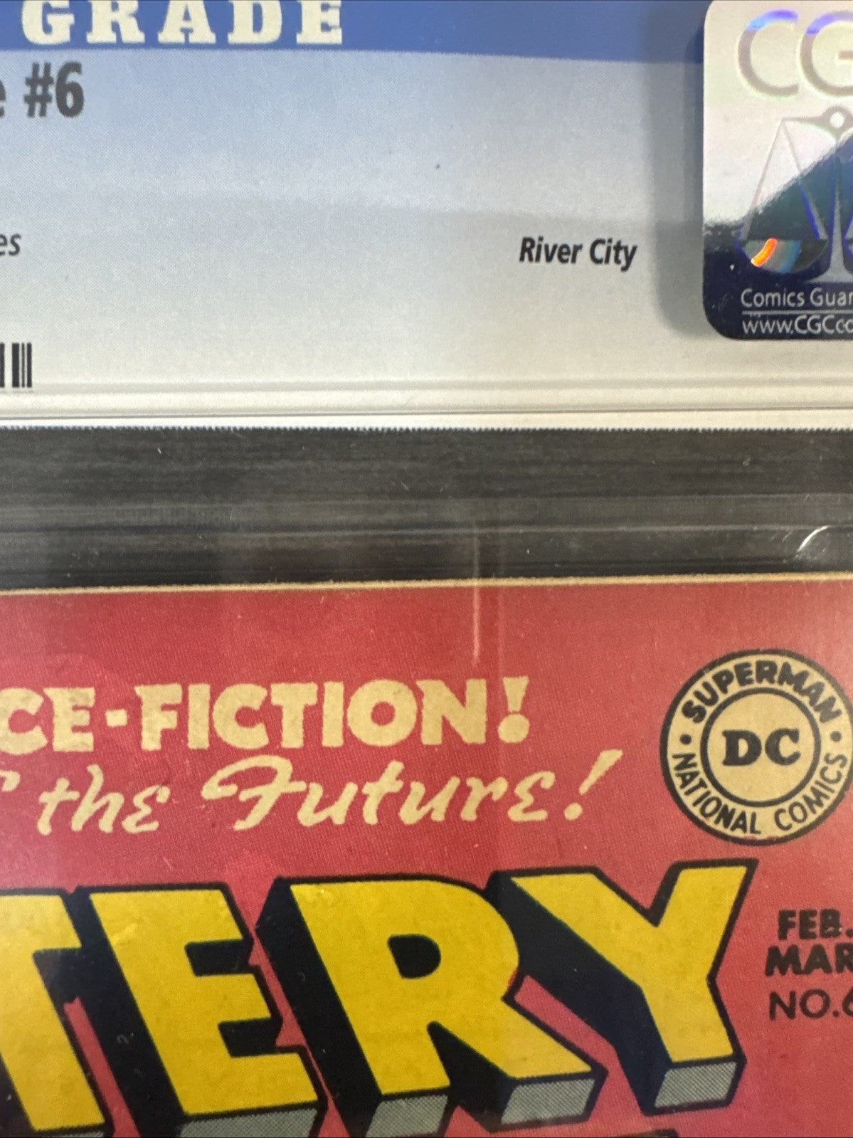 Mystery In Space 6 CGC 8.5 DC Comics 1952 Old Label River City Pedigree RARE!