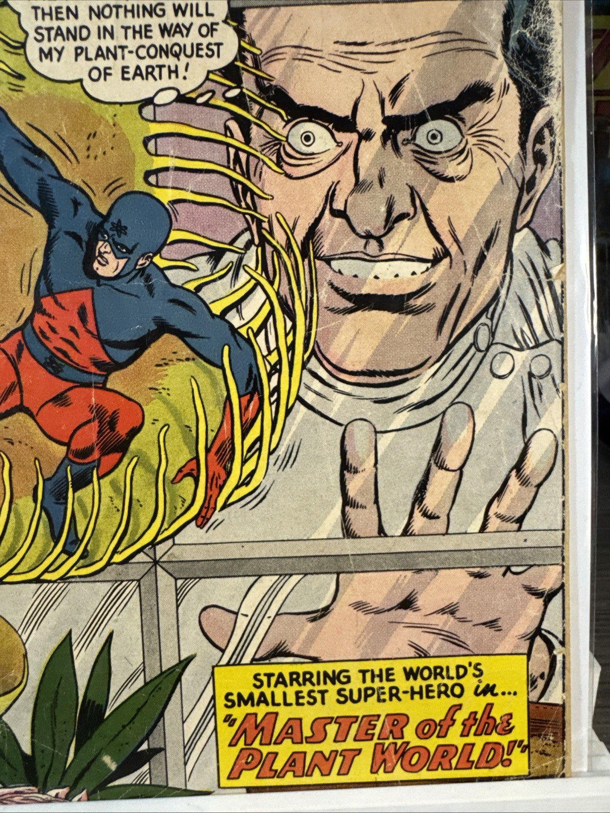 The Atom #1 (DC Comics 1962) KEY Low Grade SILVER Cover Barely Attached
