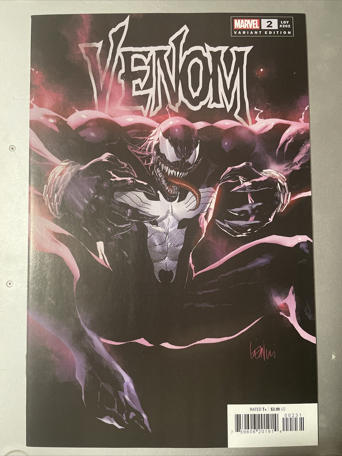 (2021) NEW VENOM #2 1:25 Leinil Francis Yu VARIANT COVER Stunning Copy! NM+🔥