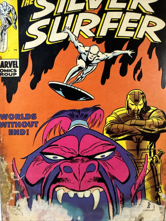 The Silver Surfer #6 (Marvel Comics June 1969) READER COPY