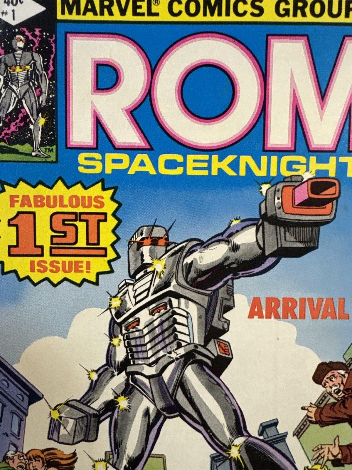 ROM #1 (1st appearance of Rom The Space Knight!) 1979 BRONZE KEY