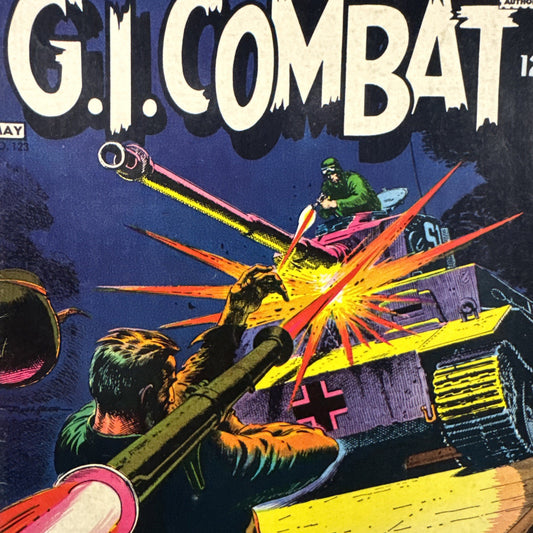 G.I. Combat #123 (DC Comics April-May 1967) SILVER