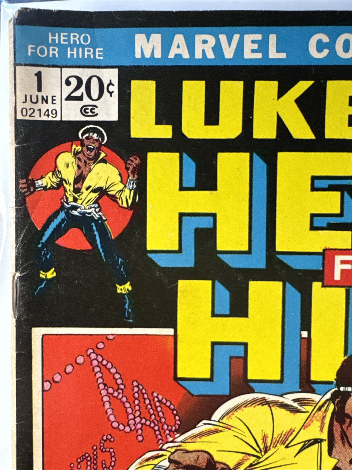 Hero For Hire #1 (Marvel Comics June 1972) VG+ BRONZE KEY 1st App Luke Cage