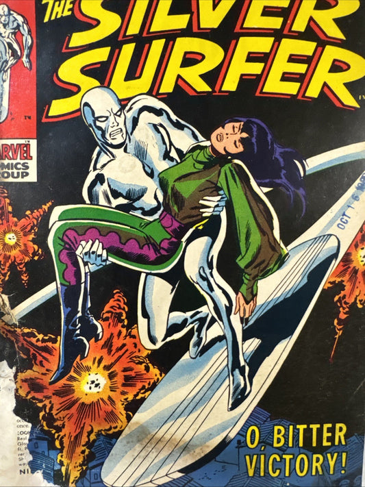 The Silver Surfer #11 (Marvel Comics December 1969) READER COPY