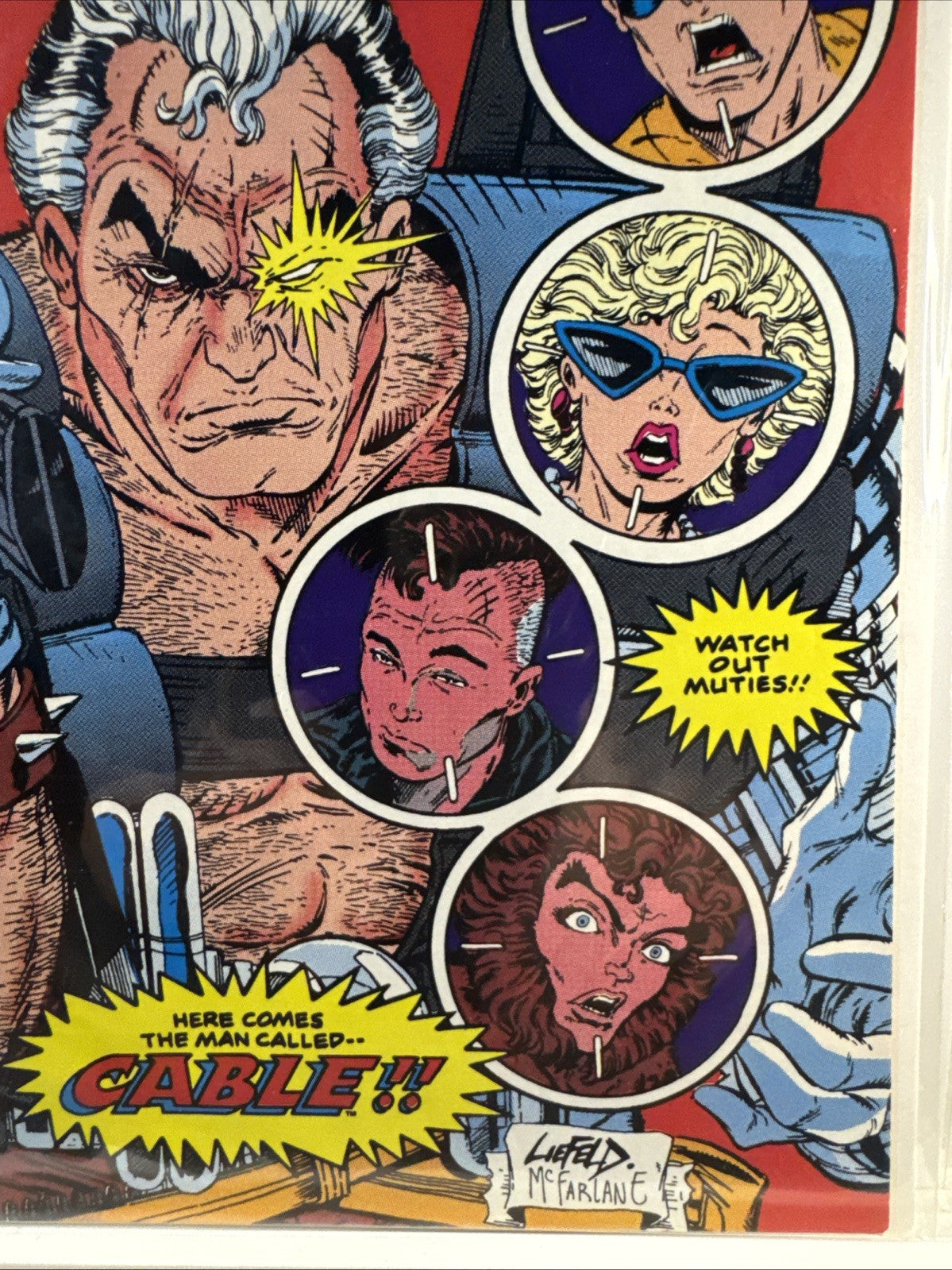 The New Mutants #87 Marvel Comics 1990 High Grade COPPER KEY 1st App Cable