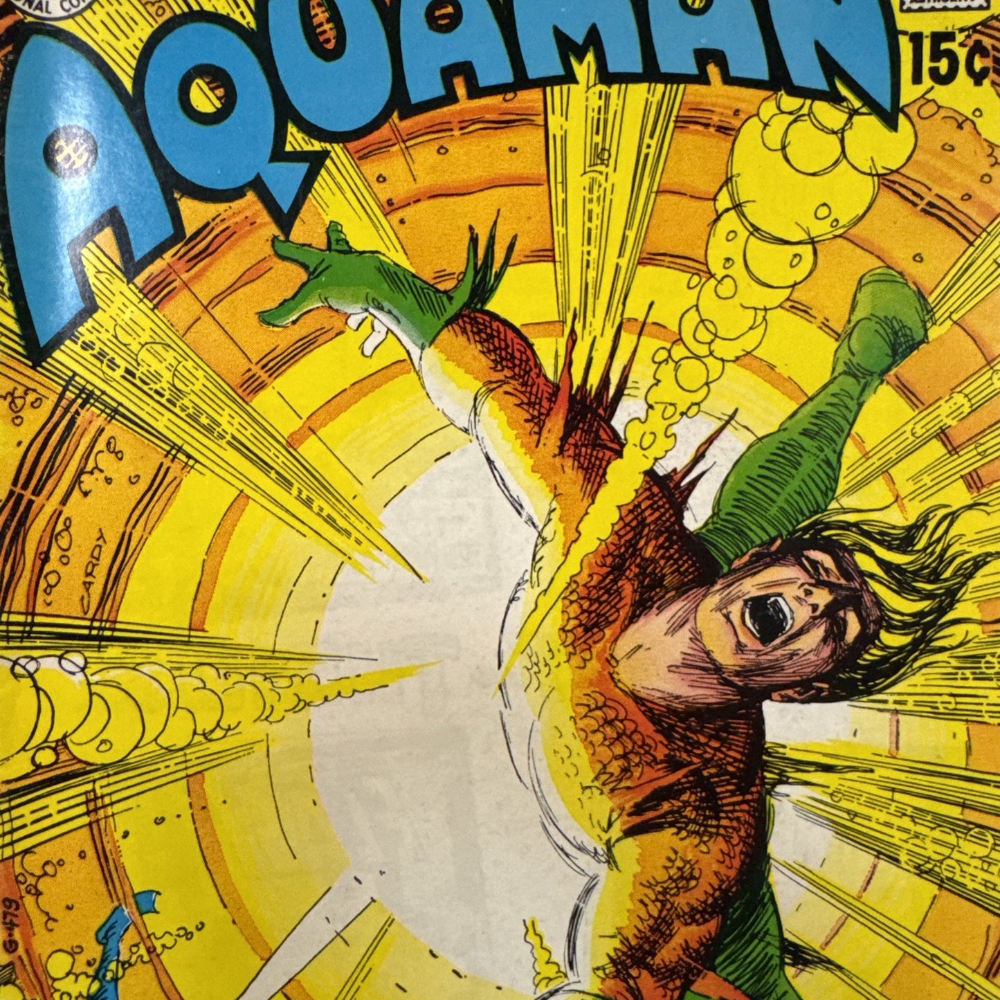 AQUAMAN #49 Bronze Age Classic DC COMICS 1970!! F/F+
