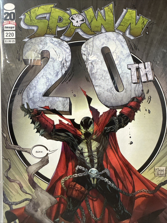 Spawn #220 2012 Image Comics 1st Print Todd Mcfarlane Low Print Run VF MODERN