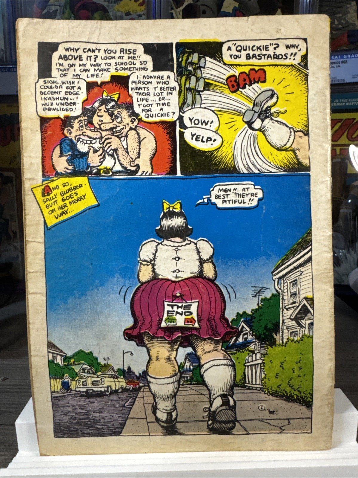 Big Ass Comics #2 (Rip Off Press 1971) Robert Crumb UNDERGROUND BRONZE See Descr