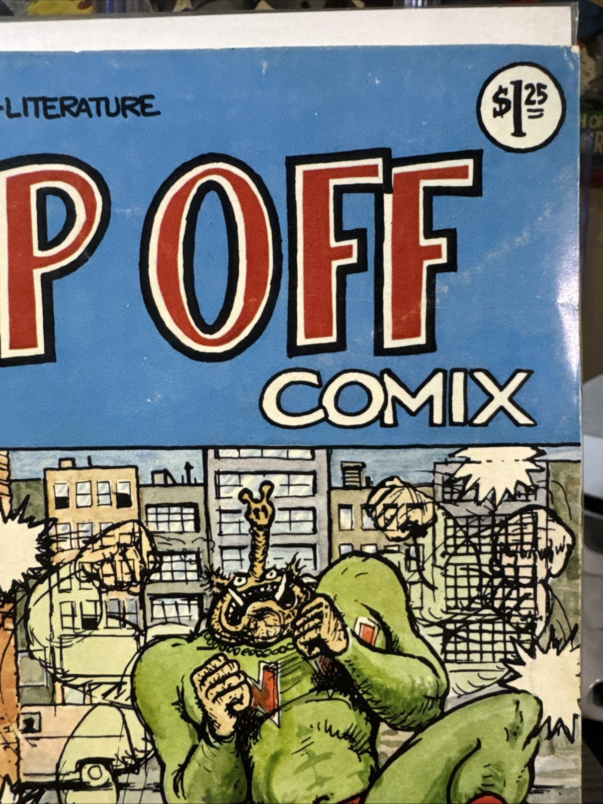 Rip Off Comix #1 Underground 1977 3rd Printing. Est 5000 Print Run VG