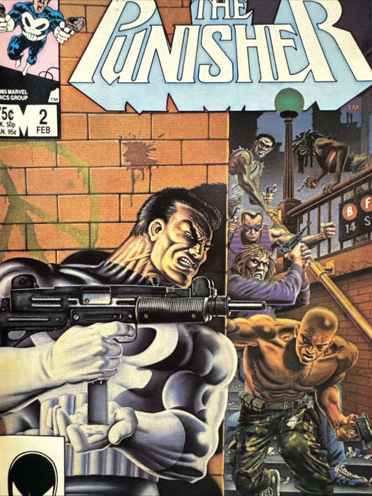 The Punisher #2 (Marvel Comics February 1986) COPPER NM-