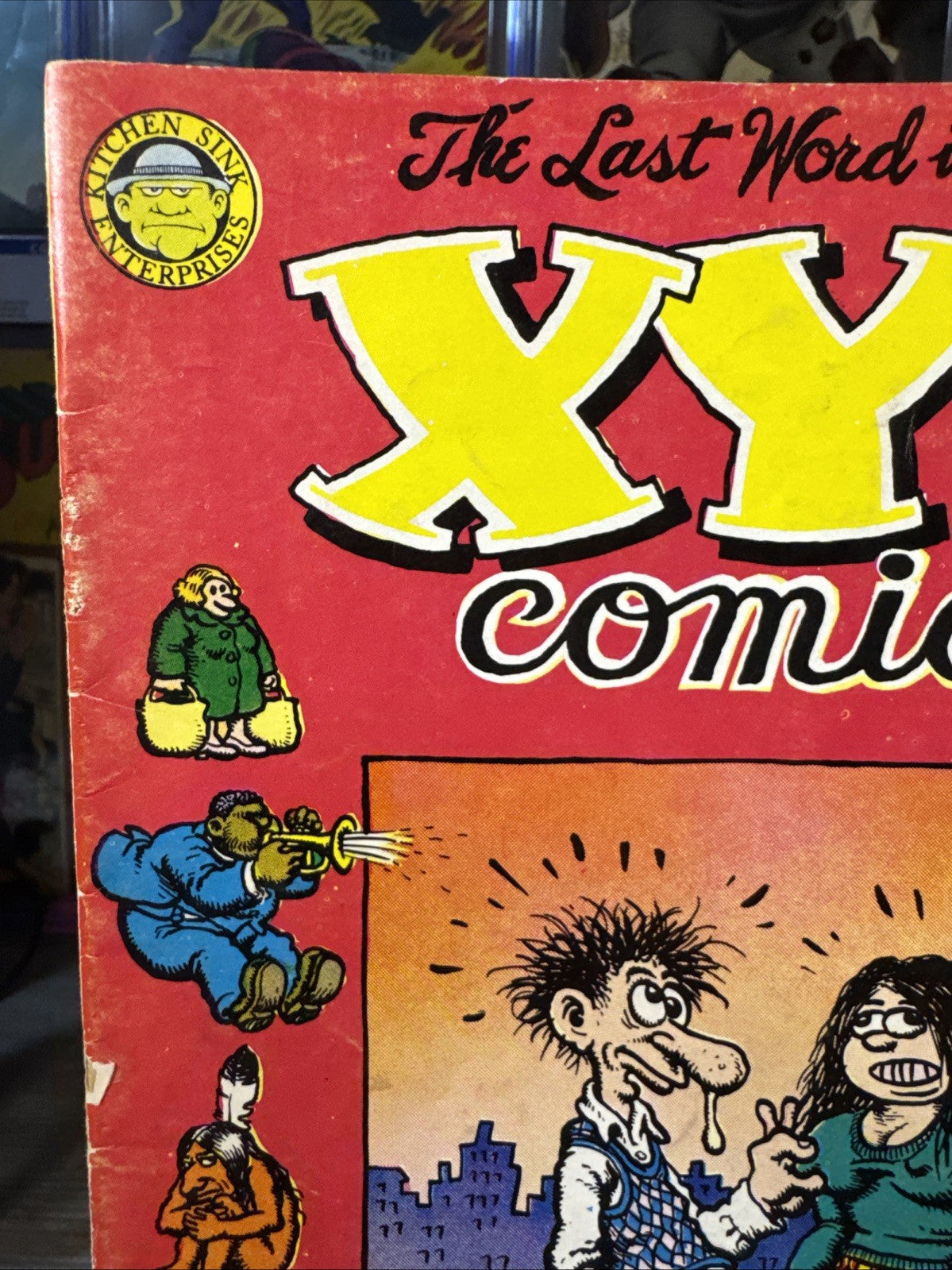 Xyz Comics (Kitchen Sink Press 1972) 1st Print Robert Crumb UNDERGROUND BRONZE