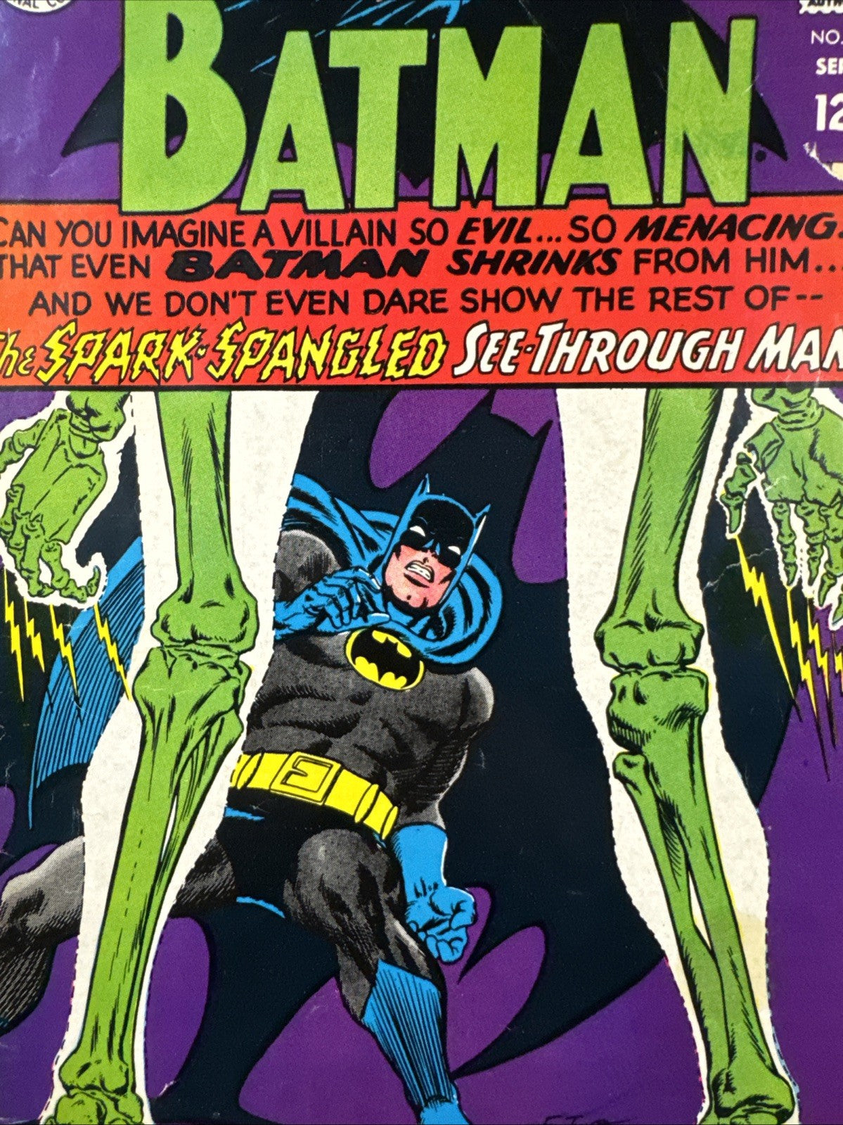 Batman #195 (DC Comics September 1967) VG SILVER Infantino Cover