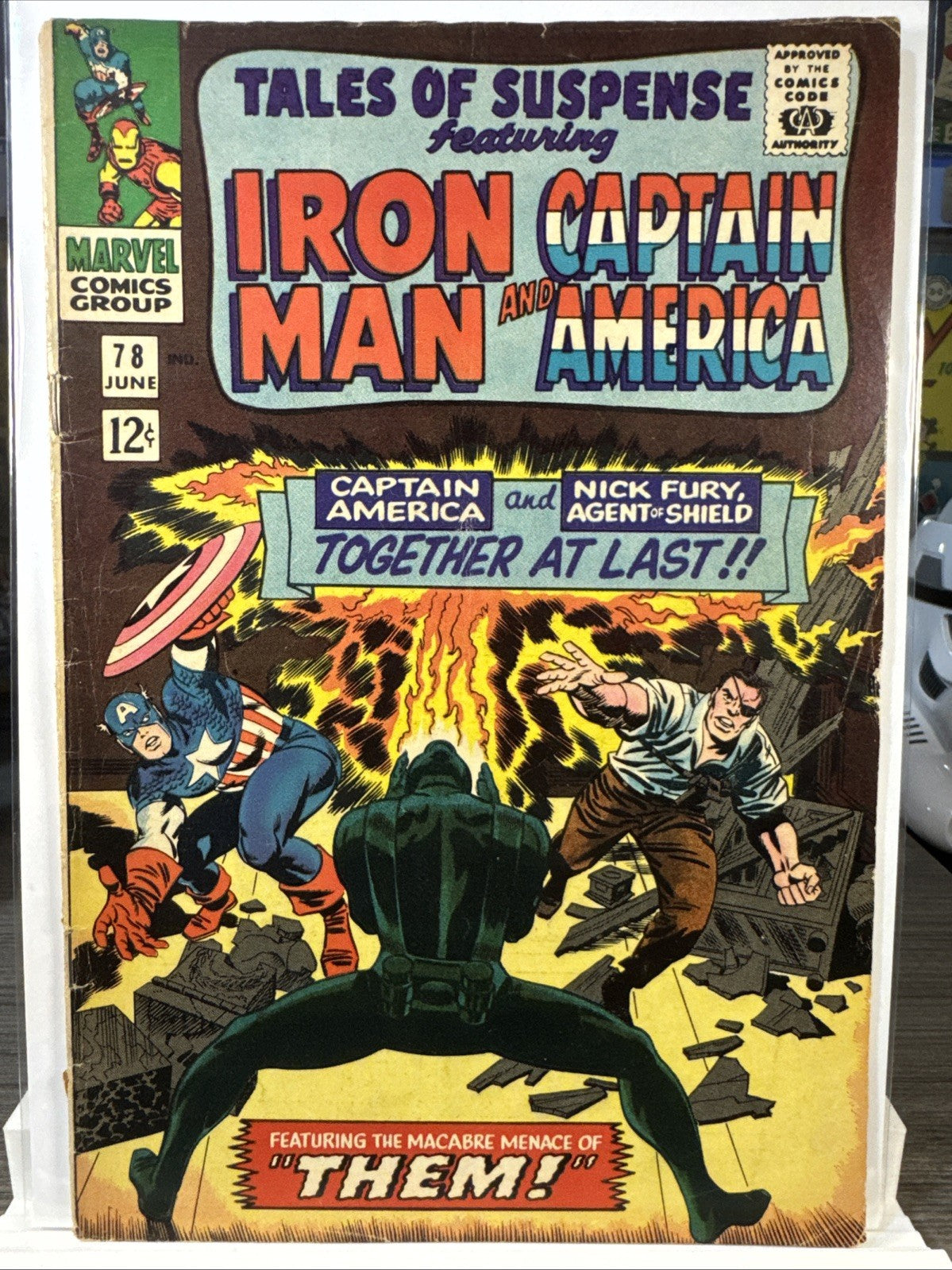 Tales of Suspense #78 (Marvel Comics June 1966) VG+ SILVER