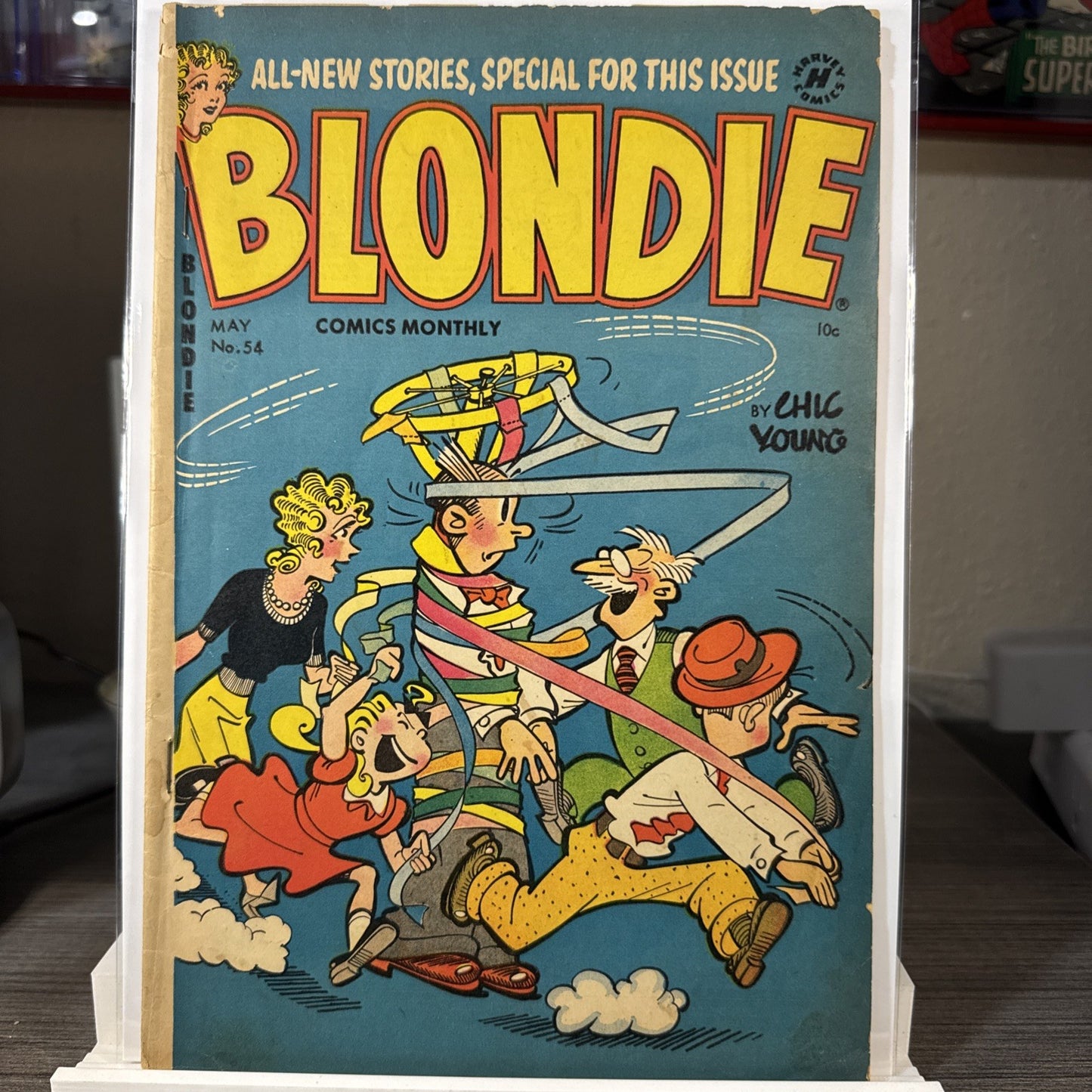 Blondie #54 VG+/F- Harvey Comics 1953 Dagwood GOLDEN