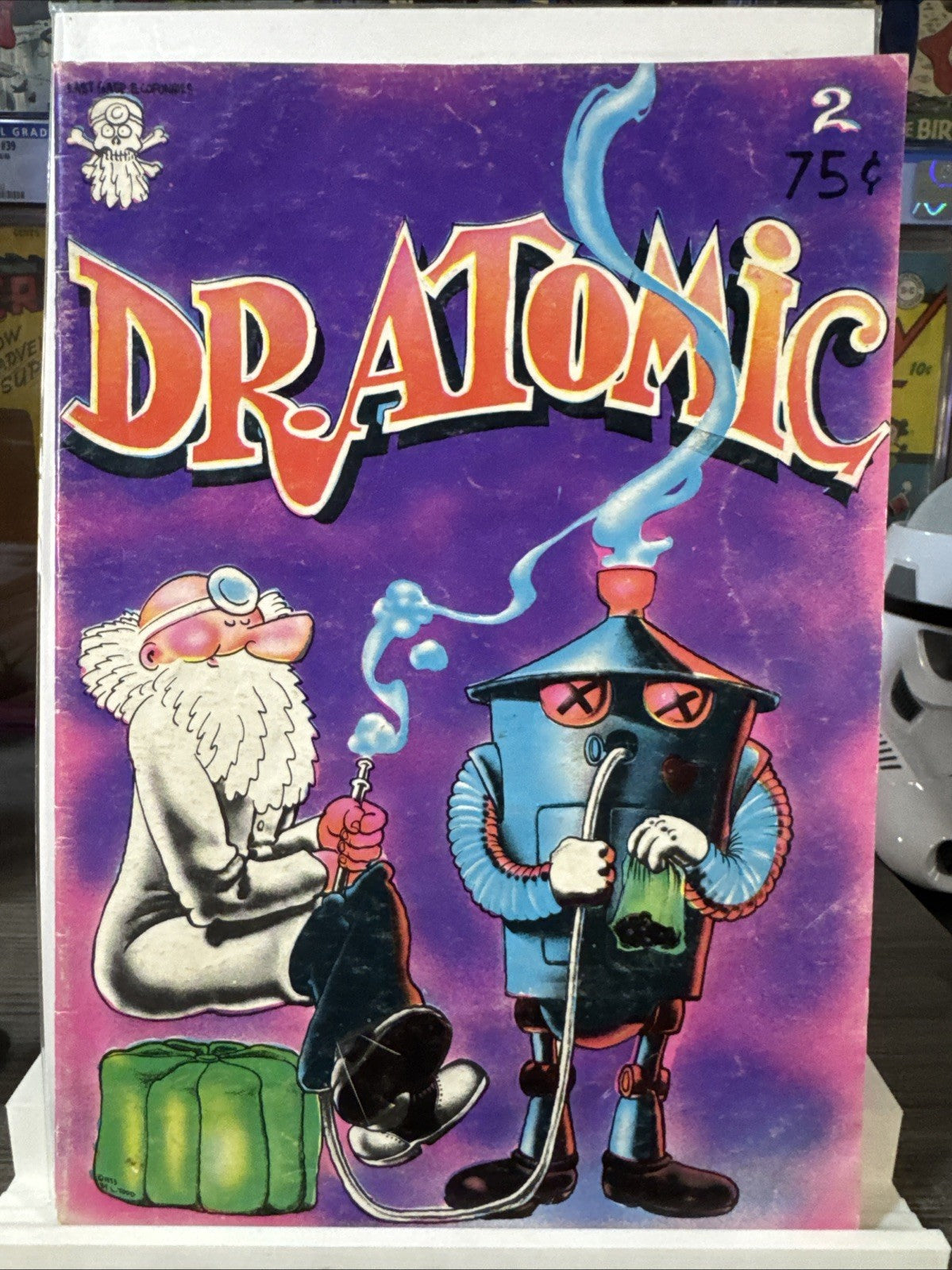 DR. ATOMIC # 2 Underground Comic - Larry Todd Comix RARE 2nd Print HTF 1973
