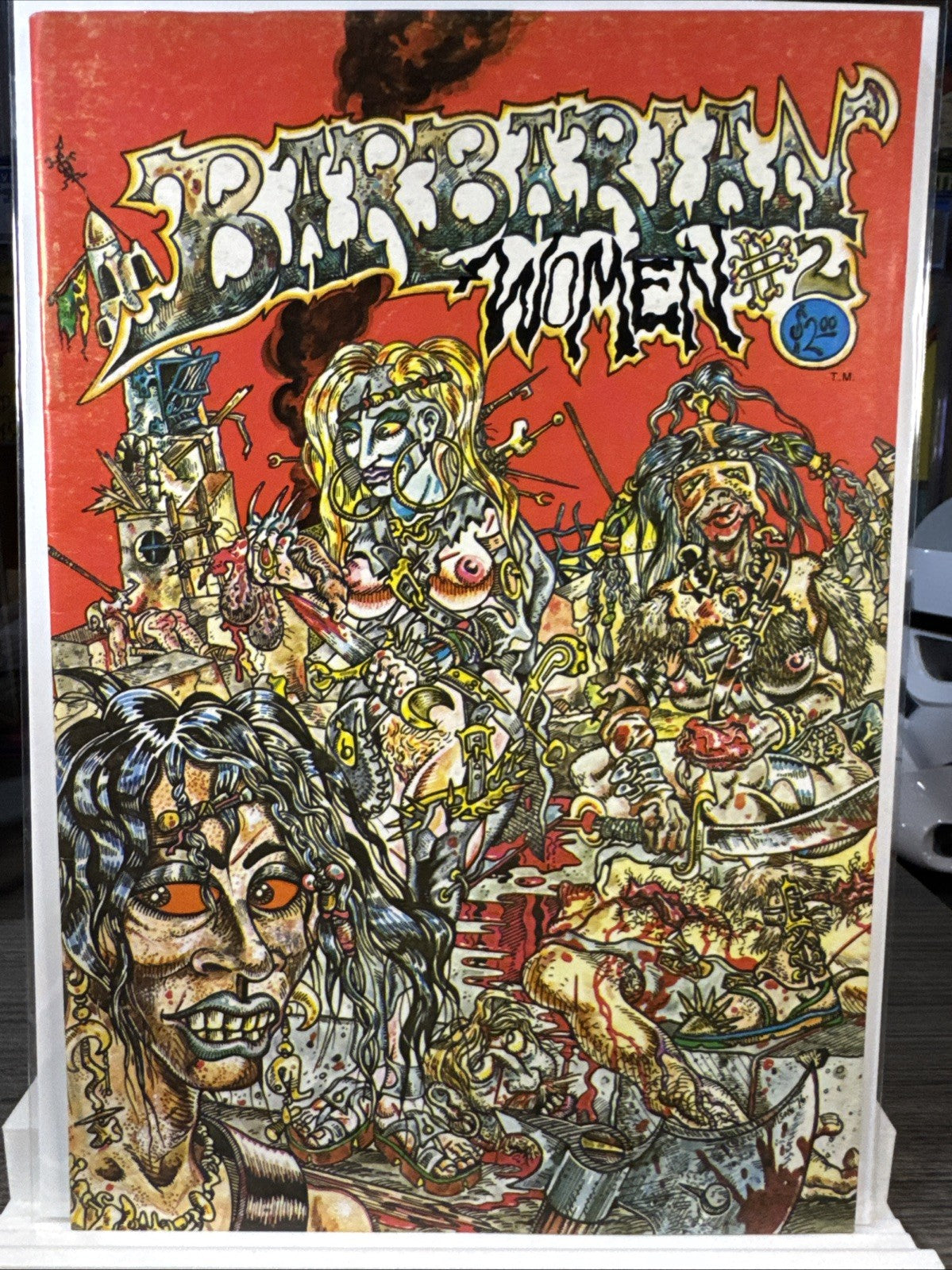 Barbarian Women #2 (California Comic 1977) Underground Comix 1st Print Rare HTF