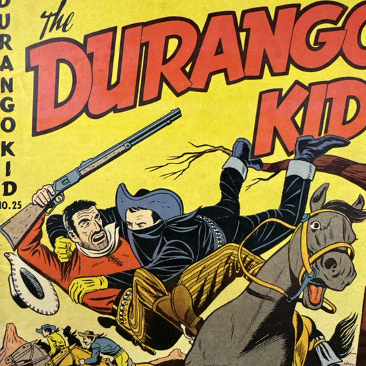 Charles Starrett As the Durango Kid #25 (Magazine Ent Sept-Oct Gorgeous GOLDEN