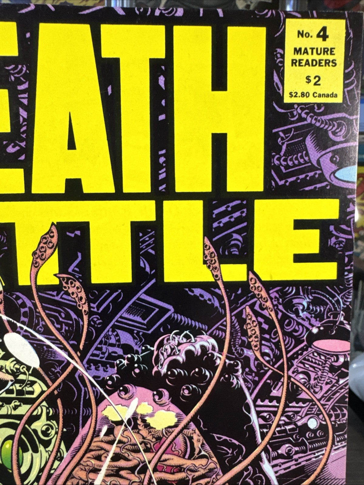 Death Rattle #4 (Kitchen Sink Press April 1986)