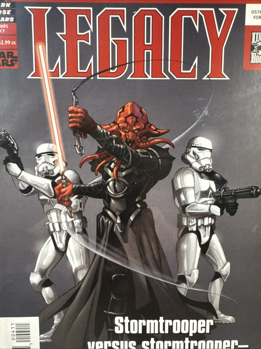 Star Wars Legacy #4 2006 Dark Horse 1st App Darth Maleval MODERN KEY HTF MINTY