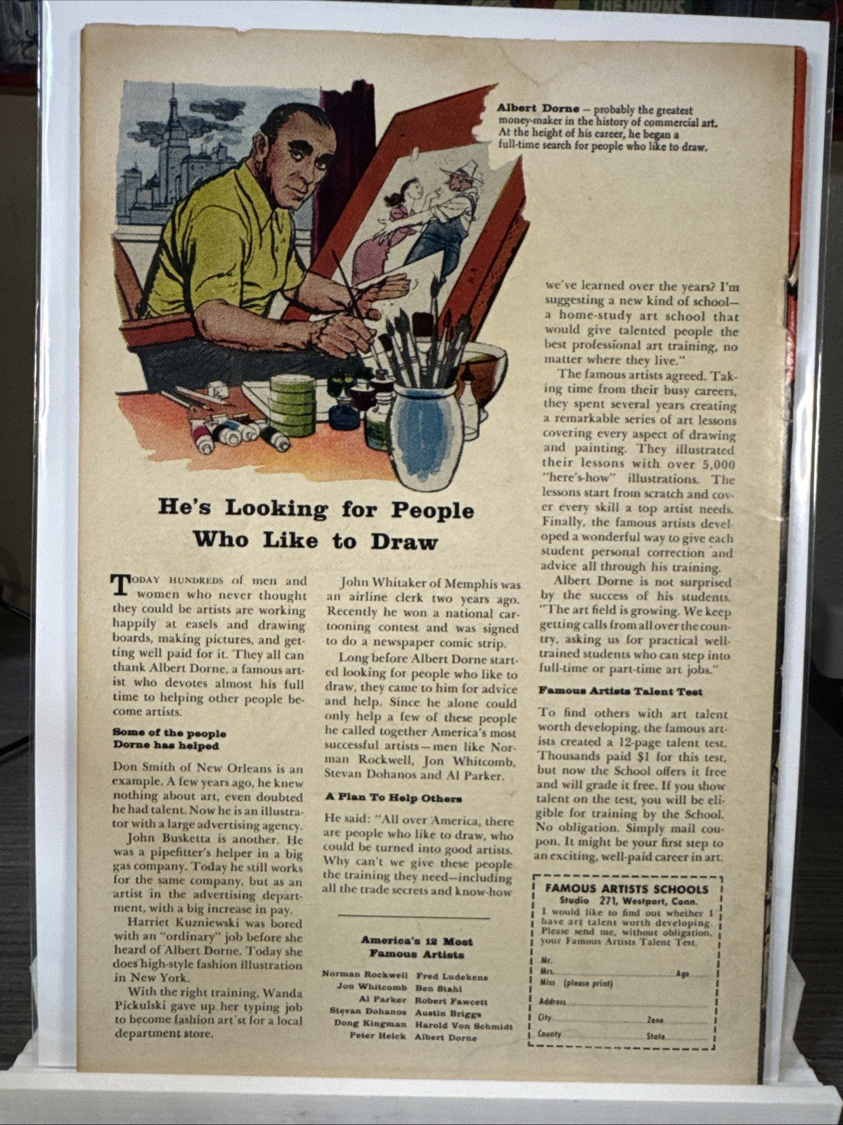 Journey into Mystery #58 (Atlas Comics May 1960) SILVER F NICE! Pre Super Hero
