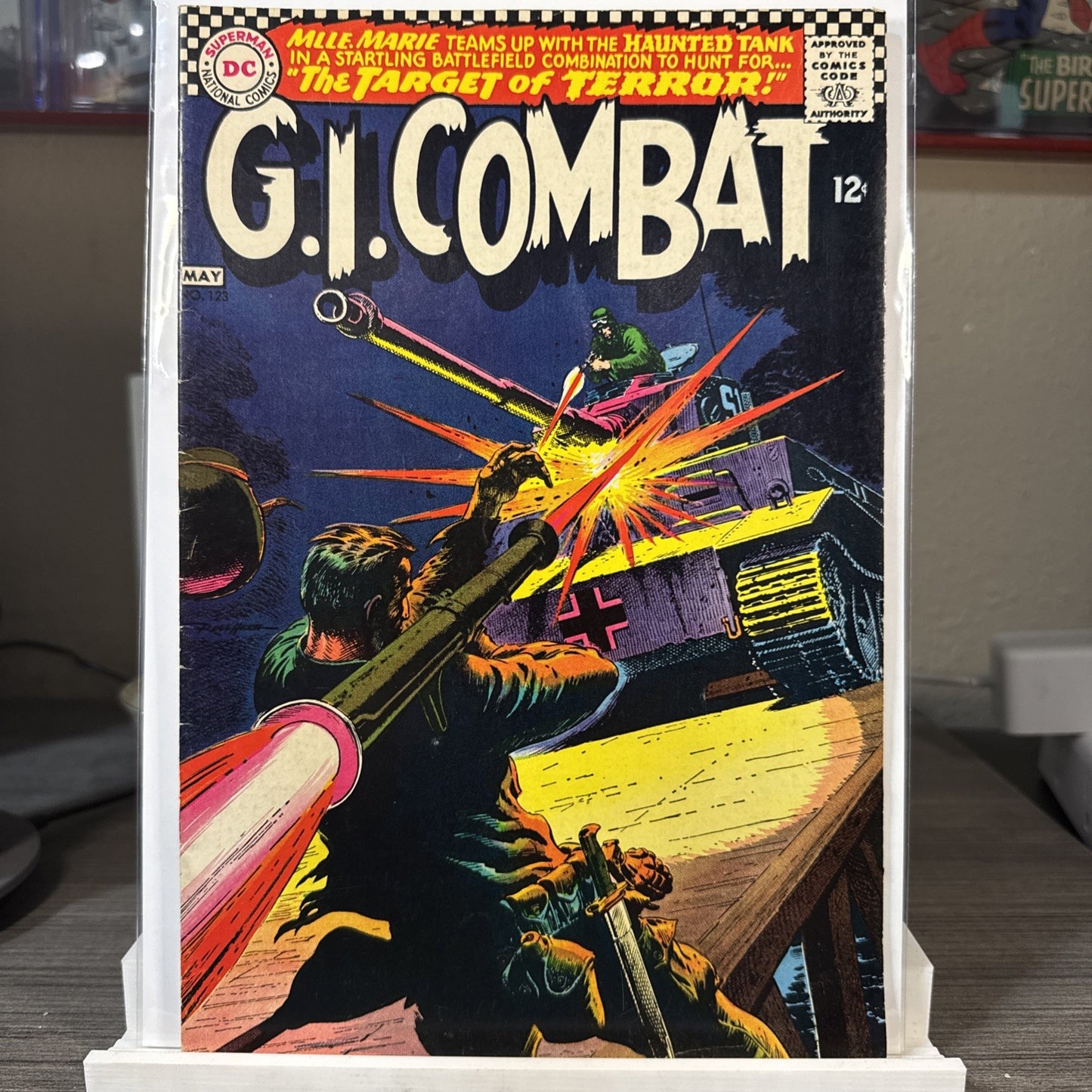 G.I. Combat #123 (DC Comics April-May 1967) SILVER