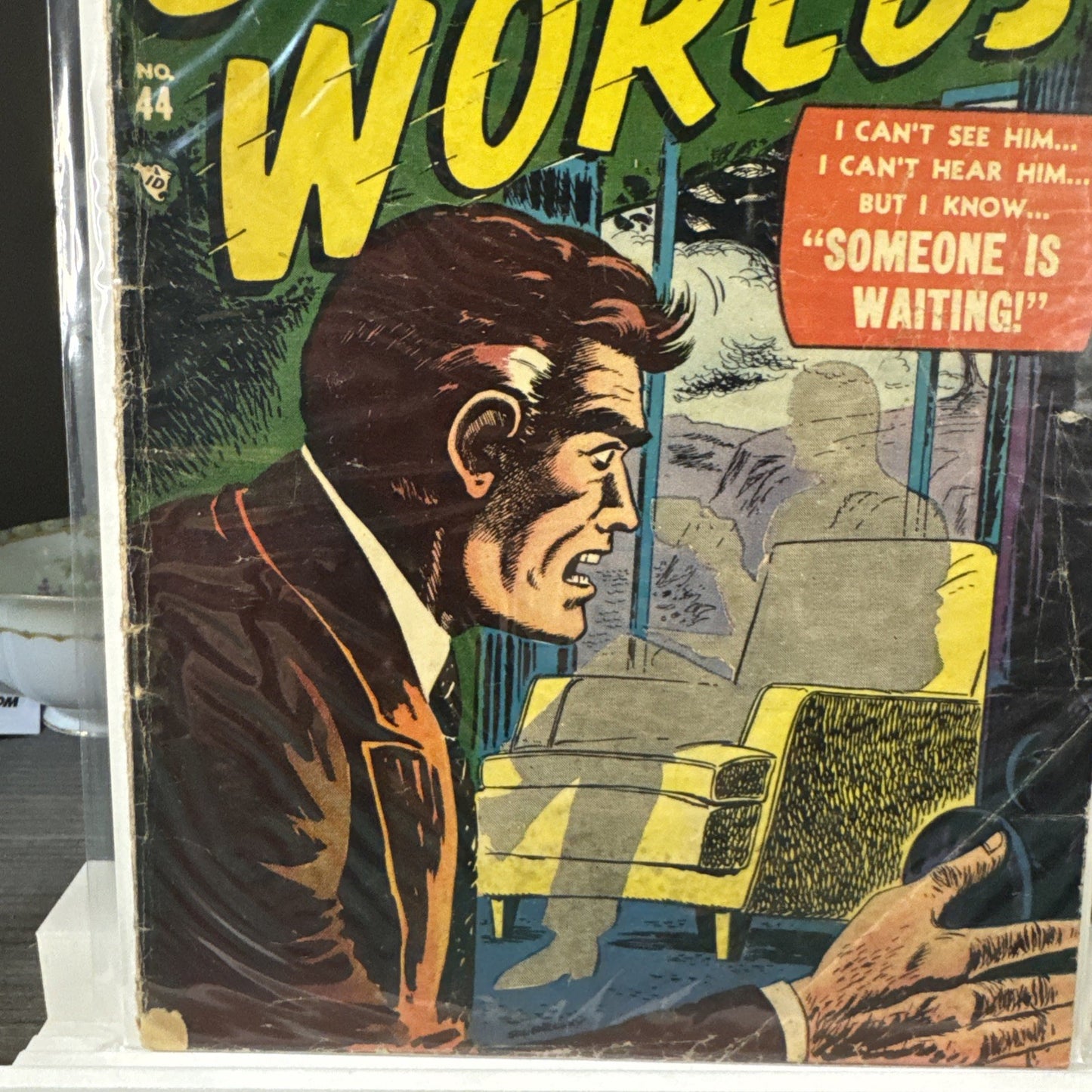JOURNEY INTO UNKNOWN WORLDS #44 GD DAVIS COVER 5 GREAT STORIES ATLAS/MARVEL