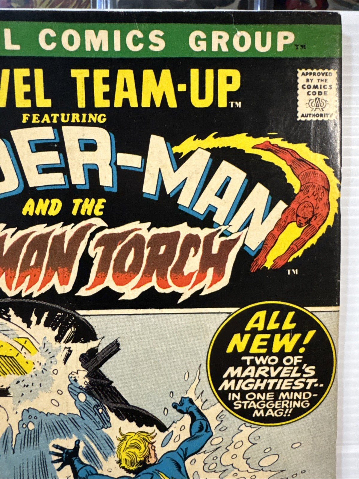 Marvel Team-Up #1 (Marvel Comics March 1972) BRONZE KEY