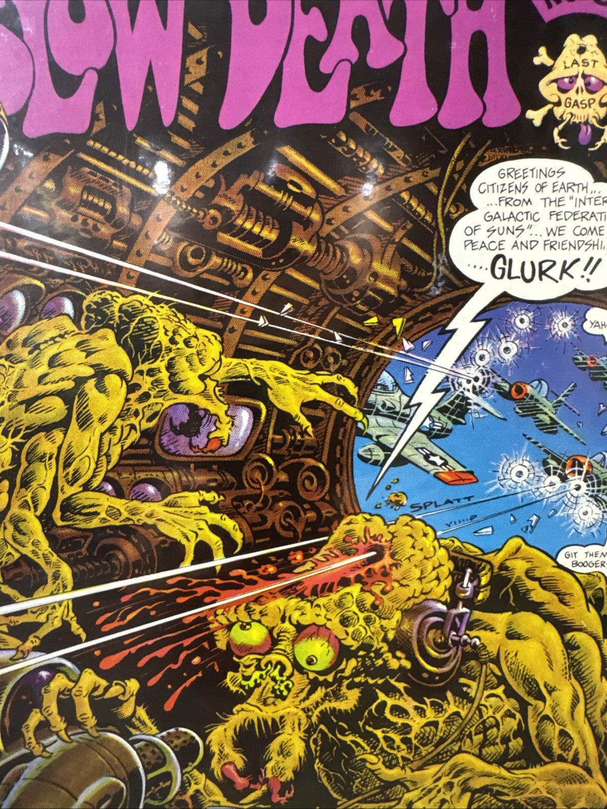SLOW DEATH #5 Richard Corben Last Gasp 1973 UNDERGROUND COMIX VF/NM