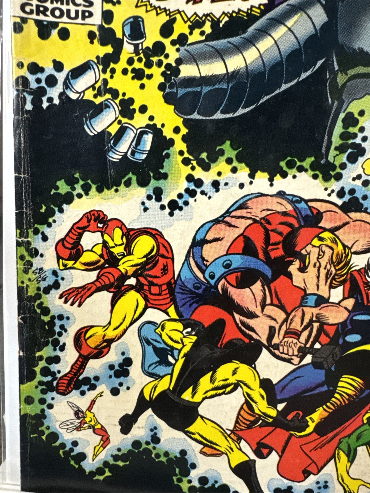 Marvel Comics The Mighty Avengers #67 1969 Ultron Cover Iron Man Thor  F- SILVER