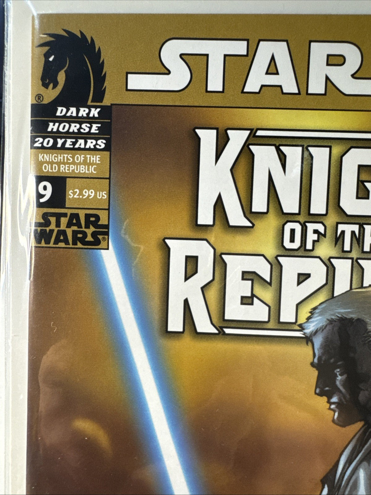 STAR WARS KNIGHTS OF THE OLD REPUBLIC #9 1ST APP OF REVAN NM MODERN KEY BEAUTY!