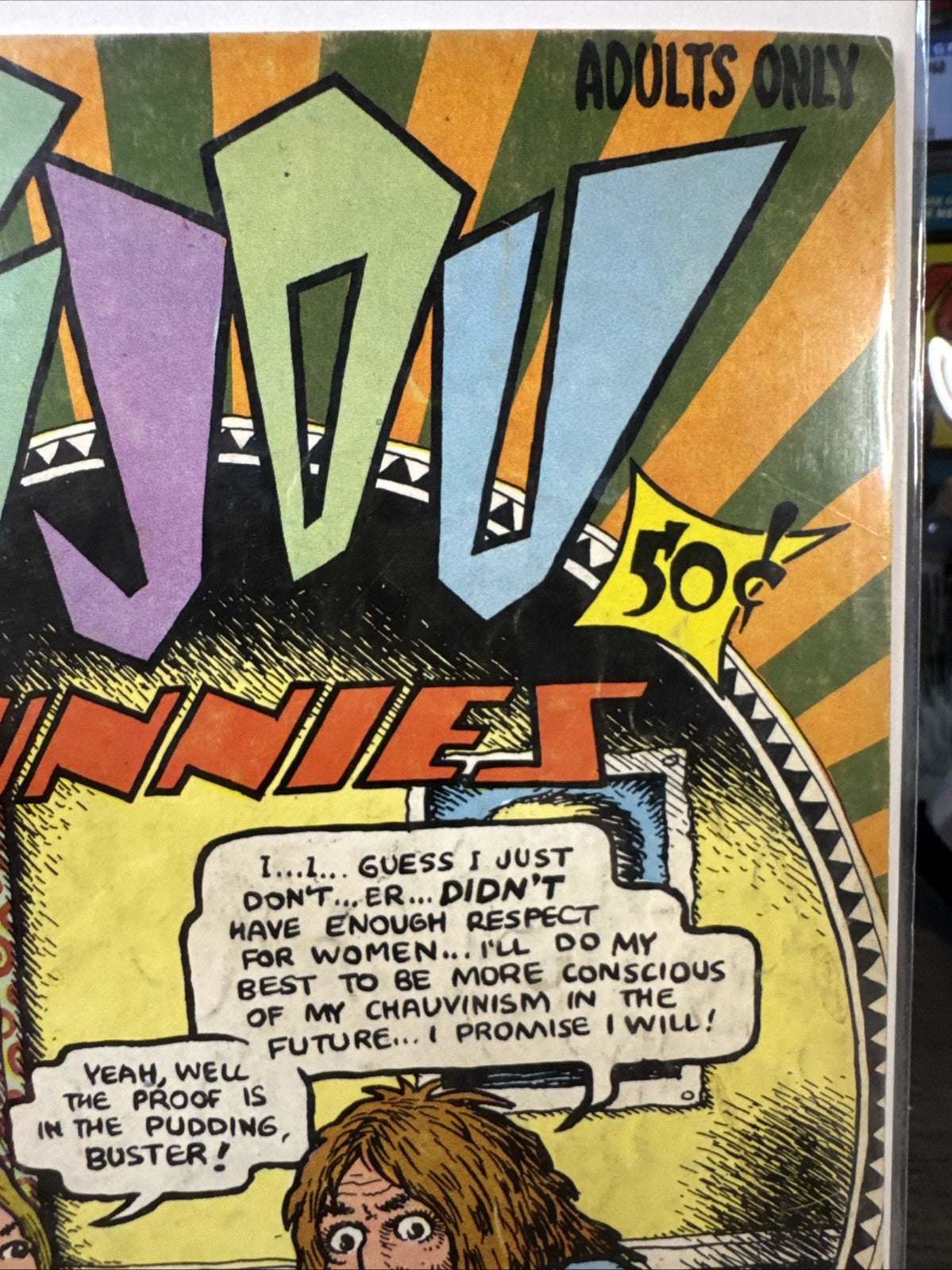 Bijou Funnies #6 (Kitchen Sink Press 1971) 1st Print Detached UNDERGROUND BEONZE