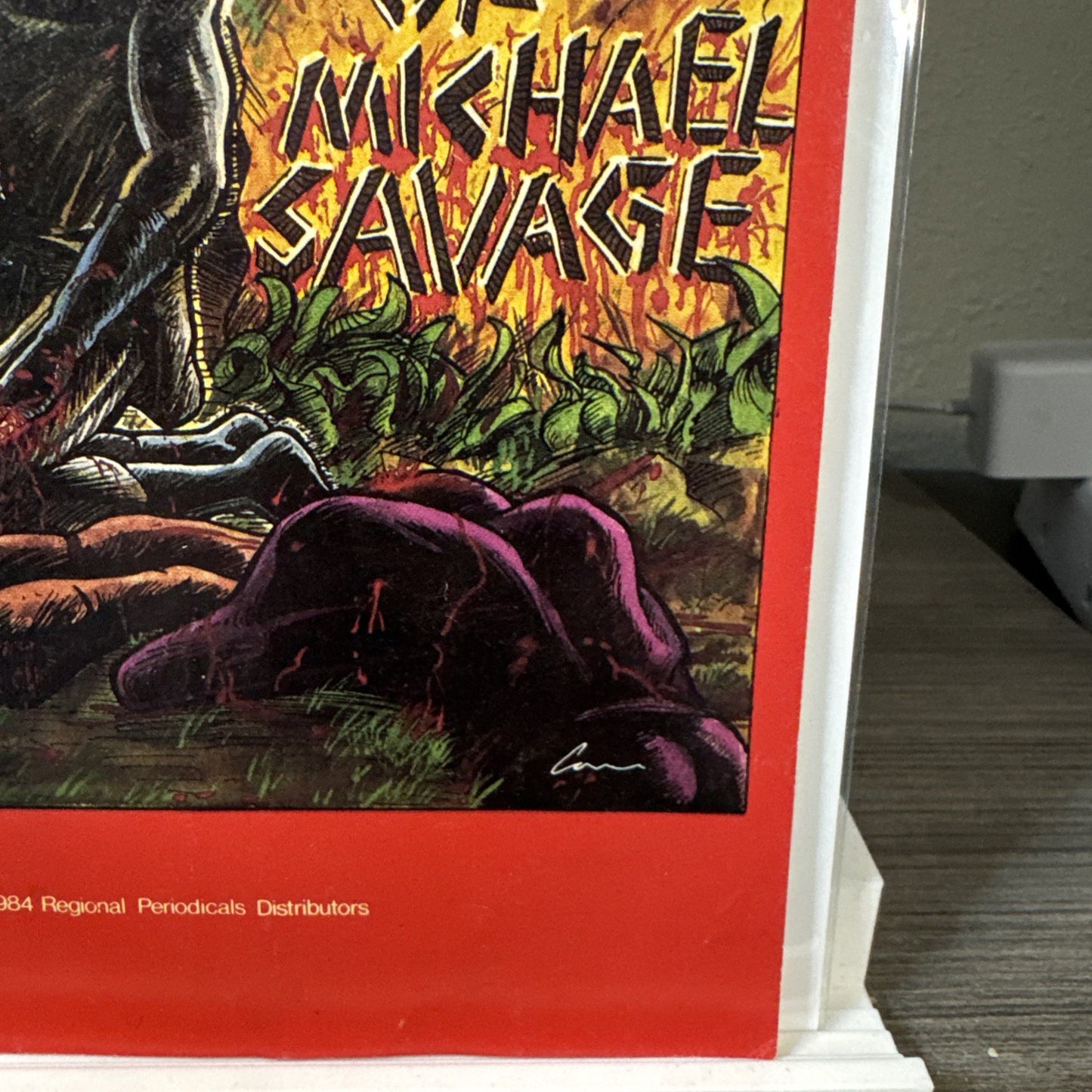 Savage Ninja #1, The Origin of Michael Savage, Cadillac Comics, February 1985