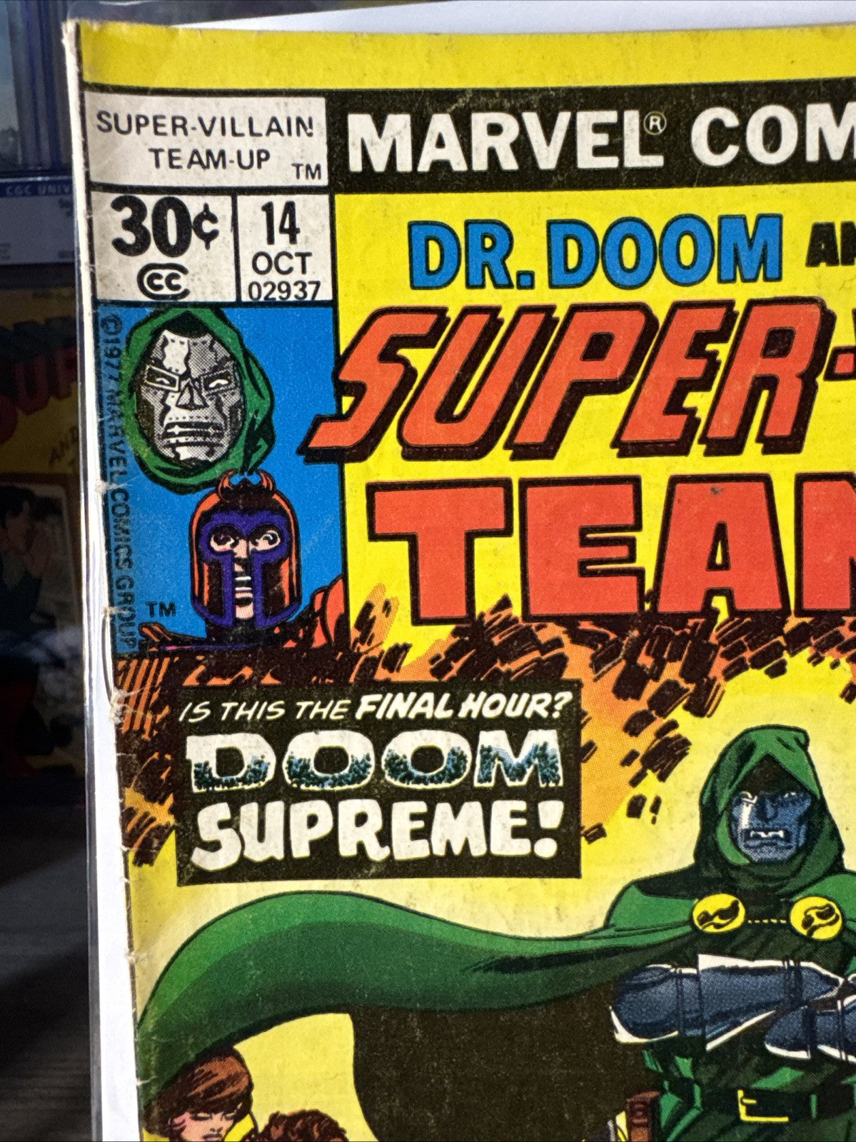 Super-Villain Team-Up #14 (Marvel 1977) 1st Meeting Dr. Doom & Magneto BRONZE VG