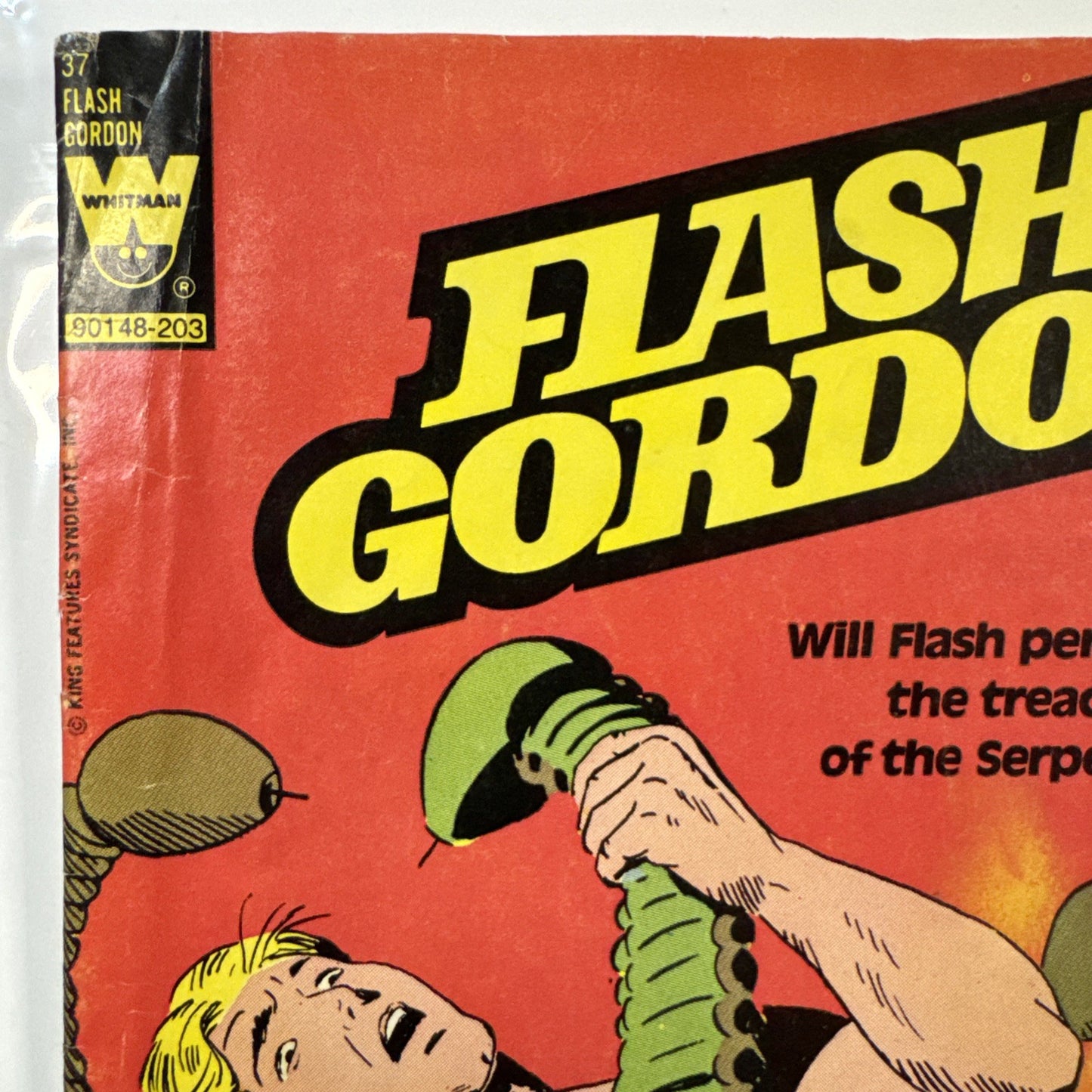 Flash Gordon #37 (Yellow Logo) VG Doctor Zarkov Ming Final Issue BRONZE 1982