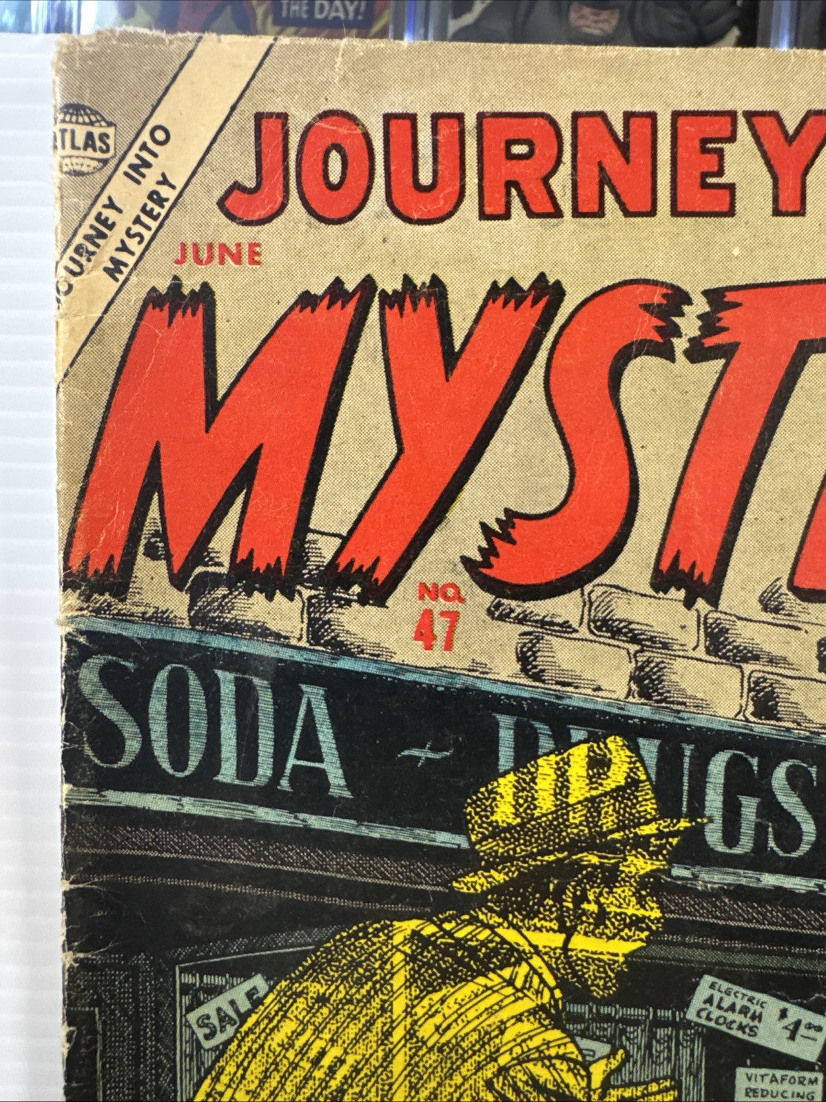 Journey into Mystery #47 (Atlas Comics 1957) Pre-Hero Marvel Rare SILVER VG+/F-
