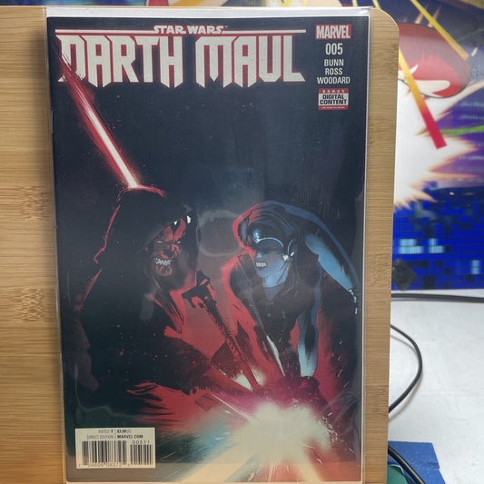Darth Maul #5 VF/NM Marvel Comics 2017 Cad Bane
