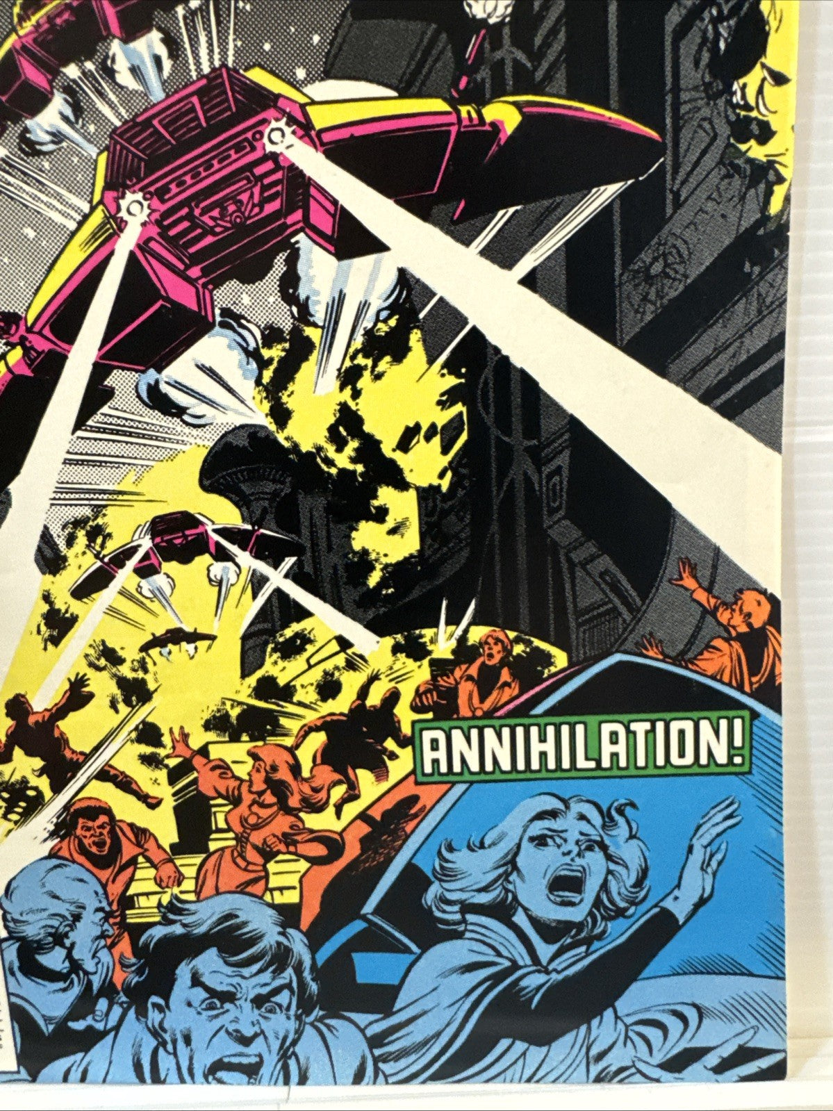 BATTLESTAR GALACTICA 1 VF+ 8.5 HIGH GRADE MARVEL BRONZE 1978 KEY NEWSSTAND