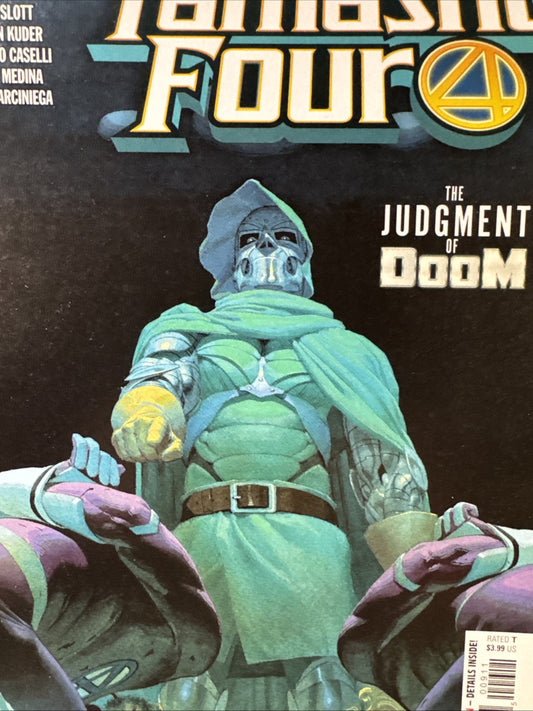 Fantastic Four #9 (654) Ribic Variant (Marvel Comics June 2019) MODERN DOOM
