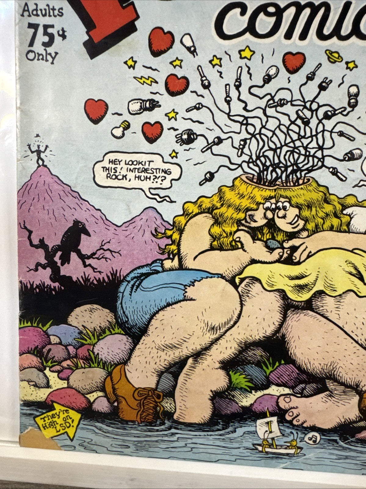 El Perfecto Comics Print Mint 1973 VG 2nd Print Low Print Run UNDERGROUND BRONZE